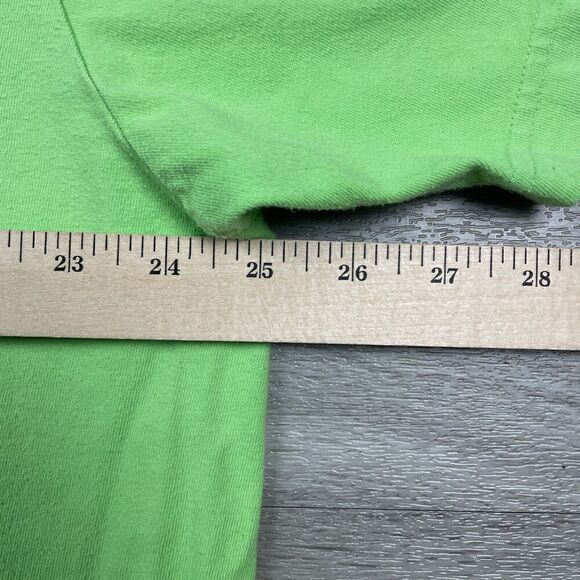 Vintage Polo Ralph Lauren Shirt Mens Extra Large Green Box Logo Casual - Picture 10 of 12